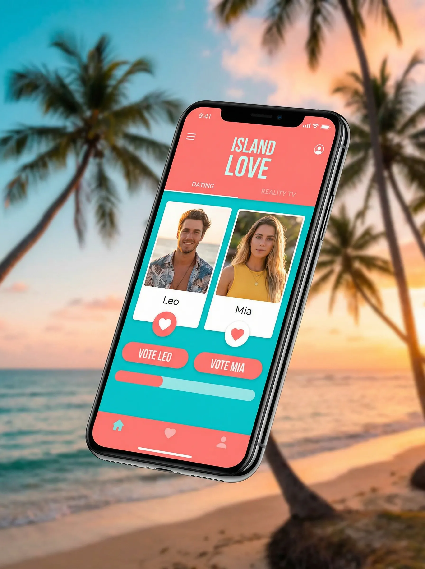 爱情岛 官方APP界面展示