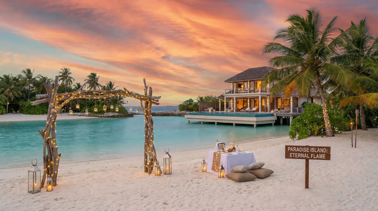 爱情岛 热带岛屿全景